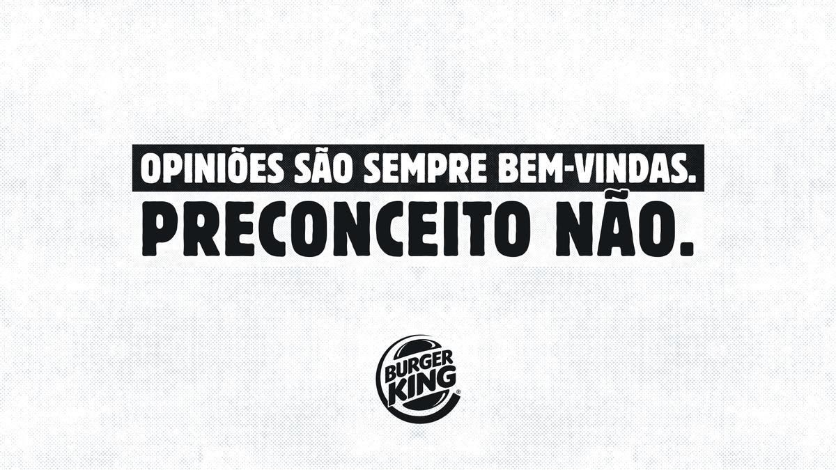 Opiniões serão sempre bem vindas, preconceito não