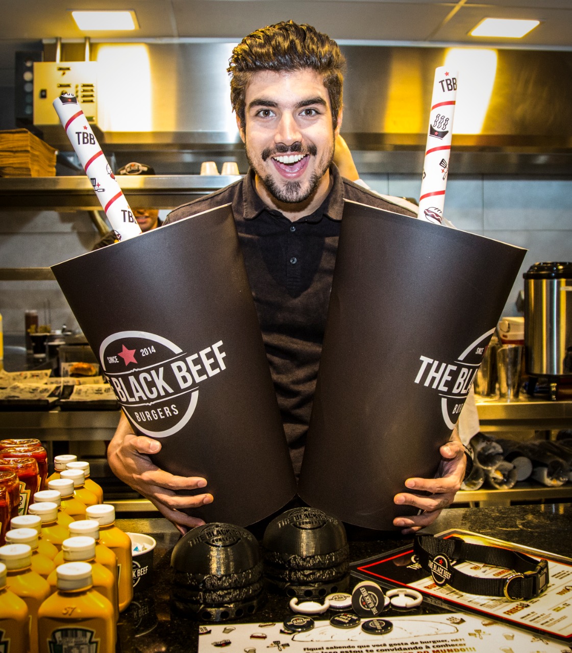 Hamburgueria do ator Caio Castro