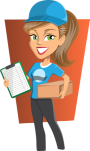 Entregadora de delivery