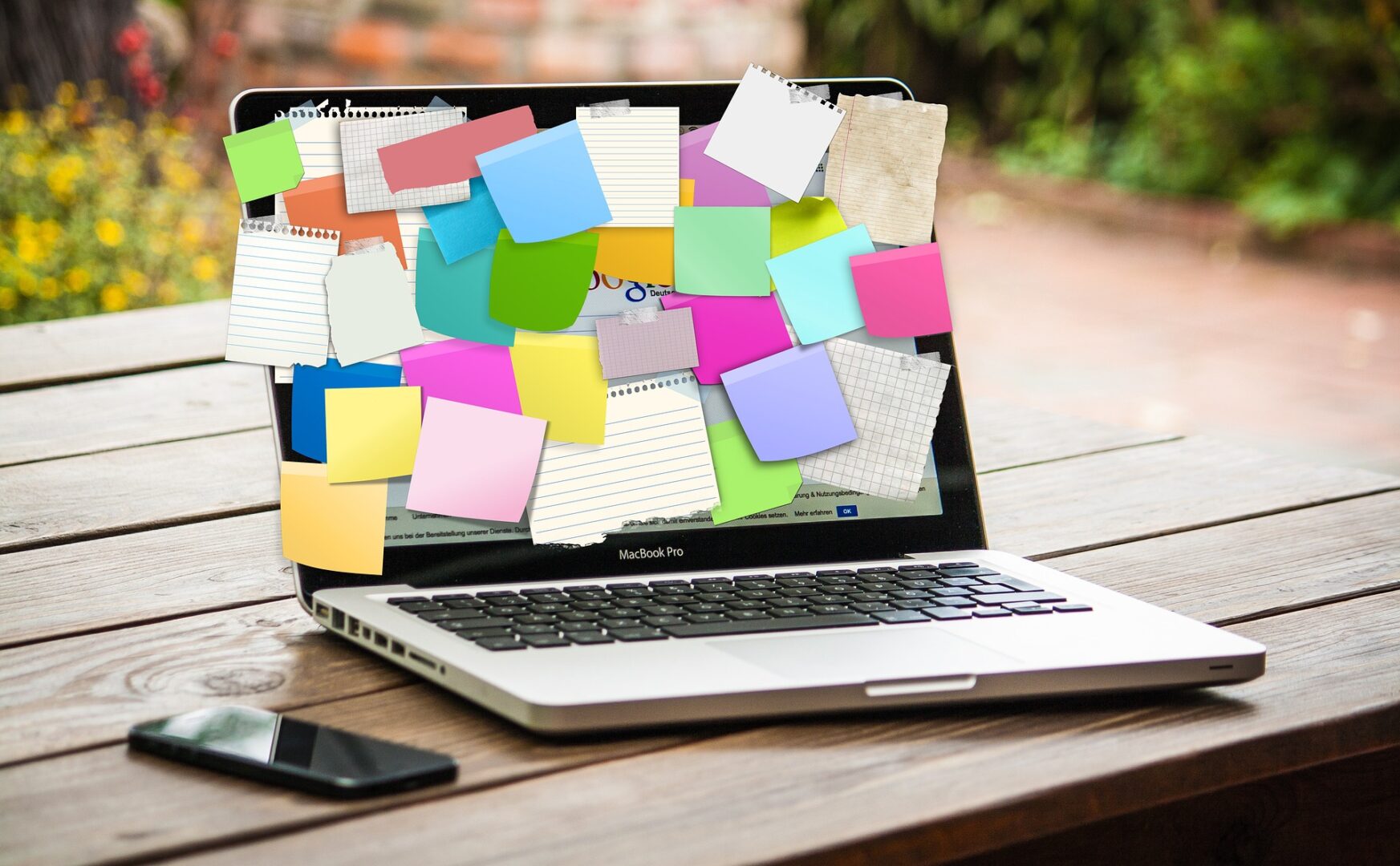 Notebook post-it